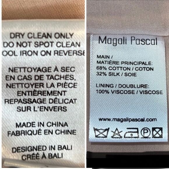 Magali Pascal Ballet Maxi Dress Peony Pink Small Anthropologie - Picture 14 of 15